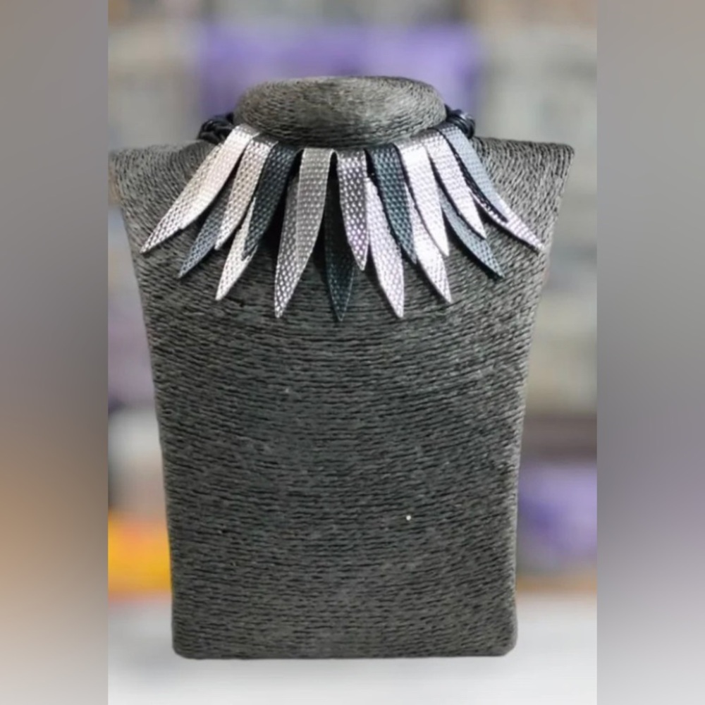 2/$19  necklace oxidized metal, lightweight, NWOT